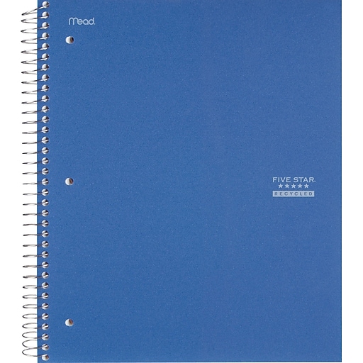 100% recycled 5 x 8 in. notebook