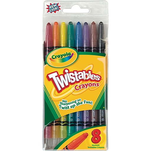 Crayola® Twistables™ Crayons, 8/Pack Staples