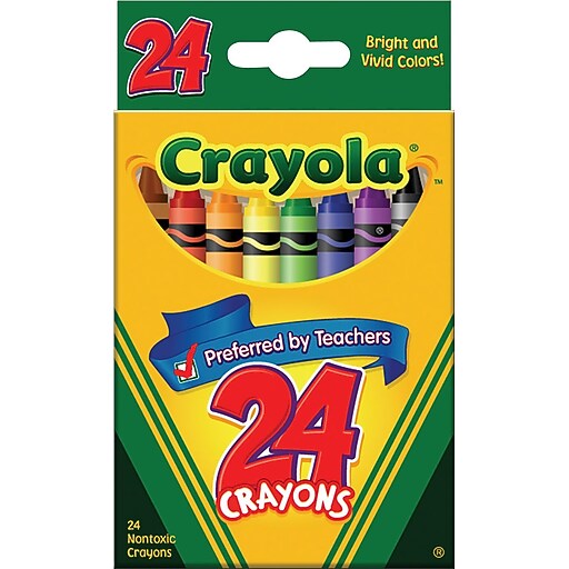Crayola® Crayons, 24/Box Staples