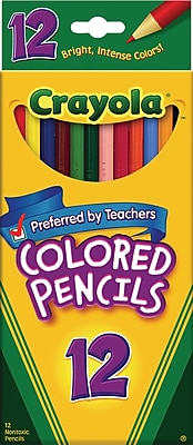 Download Crayola® Colored Pencils, 12/Box | Staples