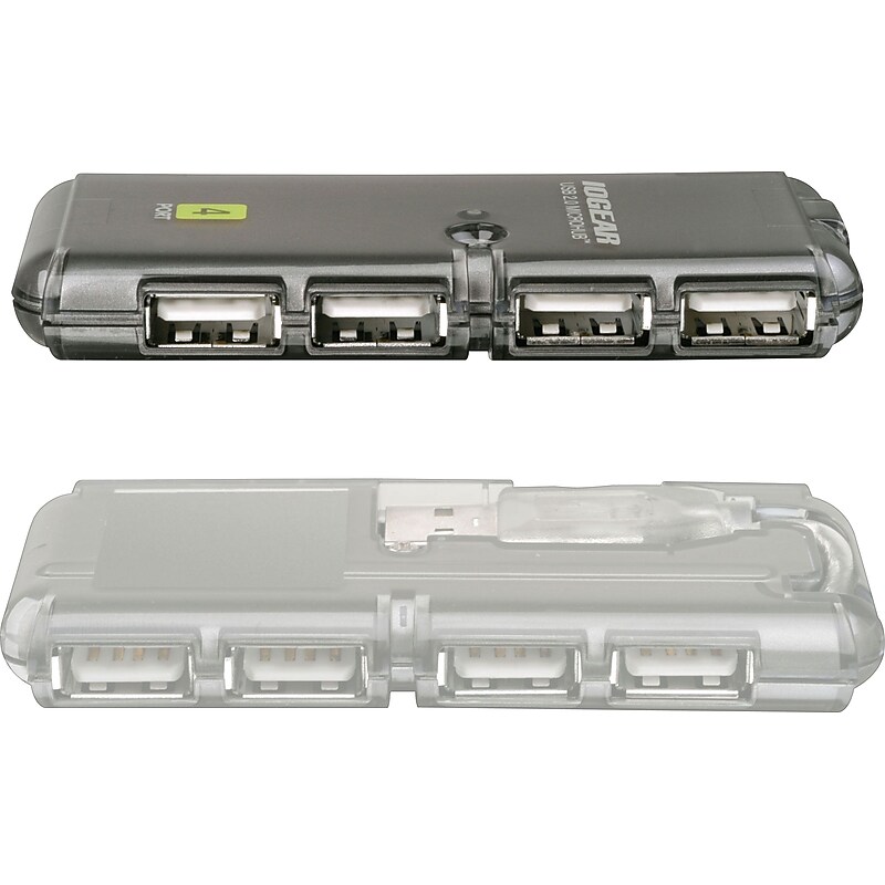 Iogear MicroHub™ 4-Port USB 2.0 Hub (GUH274) image 1
