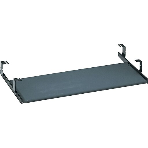 Bush Business 30.12" x 16.58" x 3.965" Universal Keyboard Shelf, Galaxy