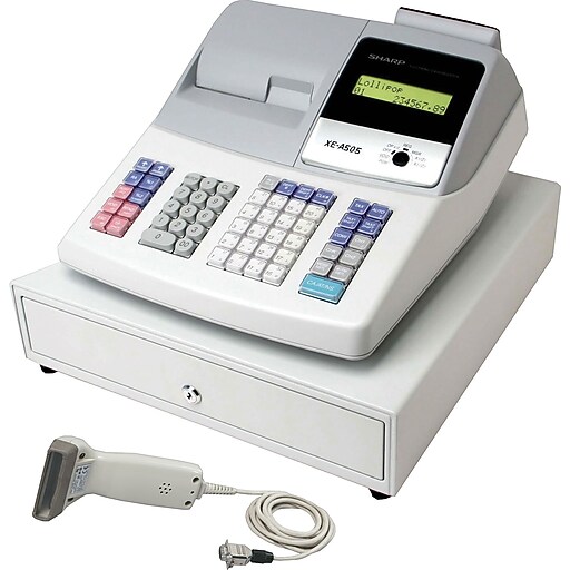 Sharp XE-A505 Cash Register | Staples