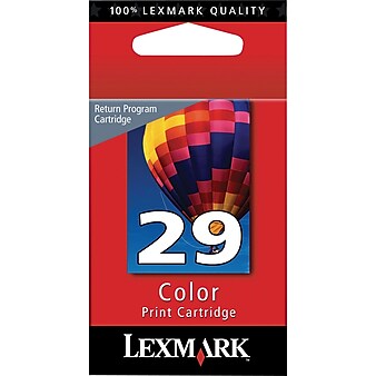 Lexmark 29 Tri-Color Standard Ink Cartridge (18C1429)