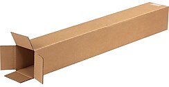 4" x 4" x 30"'' Shipping Boxes, 32 ECT, Brown, 25 /Bundle(4430)