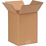 7" x 7" x 10"'' Shipping Boxes, 32 ECT, Brown, 25/Bundle(7710)~#|#~s0153204_sc7