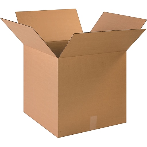 19" x 19" x 19" Shipping Boxes, 32 ECT, Brown, 20/Bundle (BS191919) at