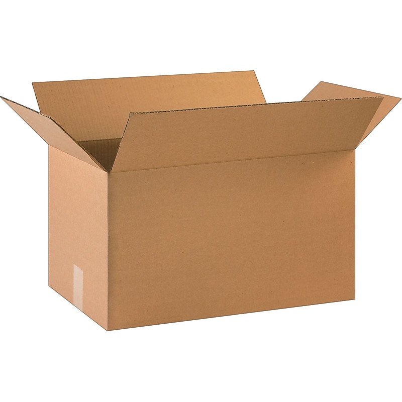 22" x 12" x 12"'' Shipping Boxes, 32 ECT, Brown, 20/Bundle(221212) image 1