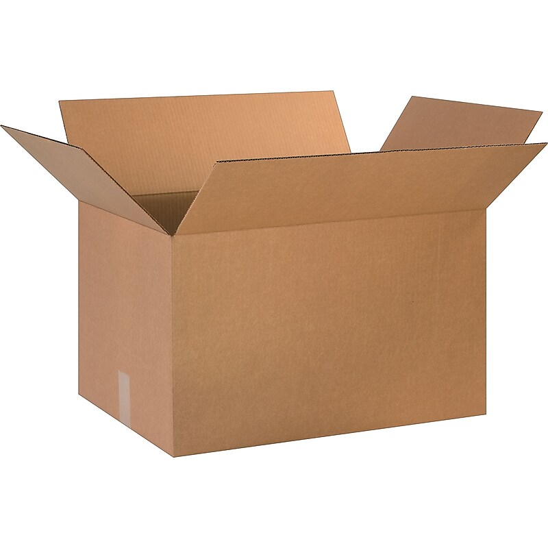 24" x 16" x 14" Shipping Boxes, 32 ECT, Brown, 20/Bundle (BS241614) image 1