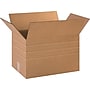 18" x 12" x 12" Multi-Depth Shipping Boxes, Brown, 25/Bundle (MD181212)~#|#~s0153813_sc7