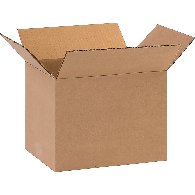 11.75" x 8.75" x 8.75" Shipping Boxes, 32 ECT, Brown, 25/Bundle (1188R) image 1