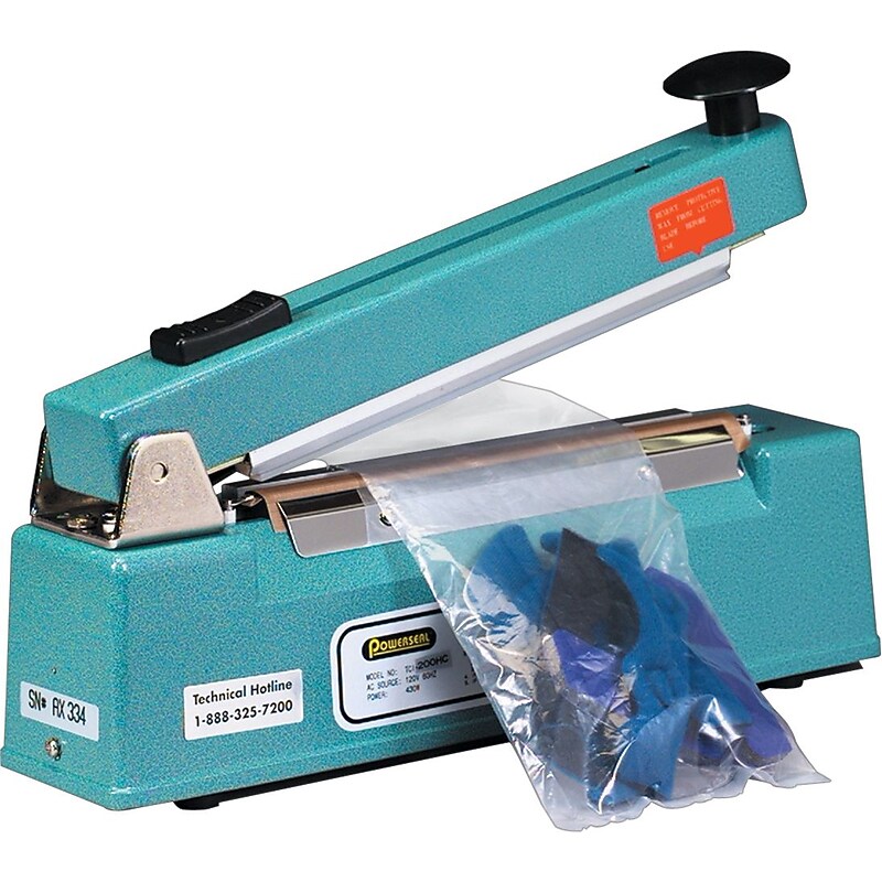 12" Tabletop with Cutter Impulse Sealer (SPBC12) image 1