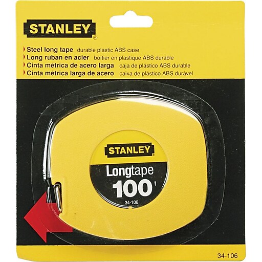 Stanley Tape Measure 100 Staples