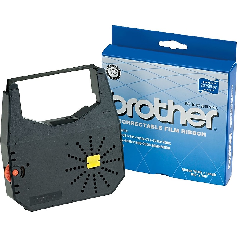 Brother 17020 Typewriter Ribbons, Black (17020) image 1