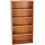 Bush Business Furniture Westfield 73"H 5-Shelf Bookcase with Adjustable Shelves, Natural Cherry Laminated Wood (WC72414)~#|#~s0157689_sc7