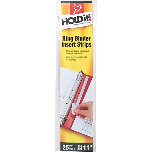 Shop Staples for Cardinal® HOLDit!® Binder Insert Strips , Self