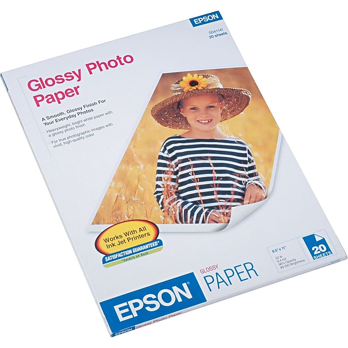 Epson Glossy Photo Paper, 8.5