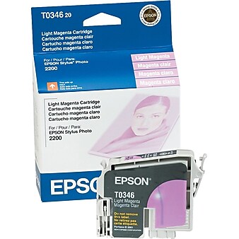 Epson T34 Light Magenta Standard Yield Ink Cartridge