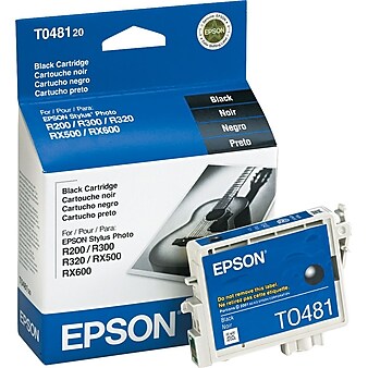 Epson T48 Black Standard Yield Ink Cartridge