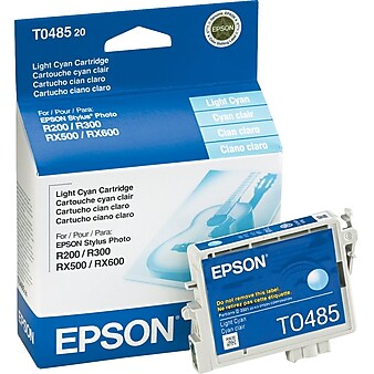 Epson T048 Light Cyan Standard Yield Ink Cartridge