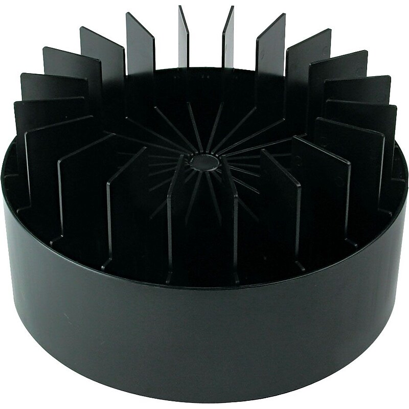 Fellowes® Black Plastic Message Center image 1