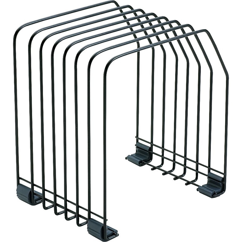 Fellowes® Wire Organizer, Black, 8-1/4"H x 7-3/8"W x 5-7/8"D (68112) image 1