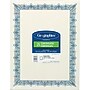 Geographics® Blank Award Certificate With Gold Seal, 8 1/2" x 11", 25/Pack, Blue~#|#~s0162189_sc7