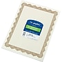 Geographics Certificates, 8.5" x 11", Gold, 25/Pack (39451S)~#|#~s0162197_sc7