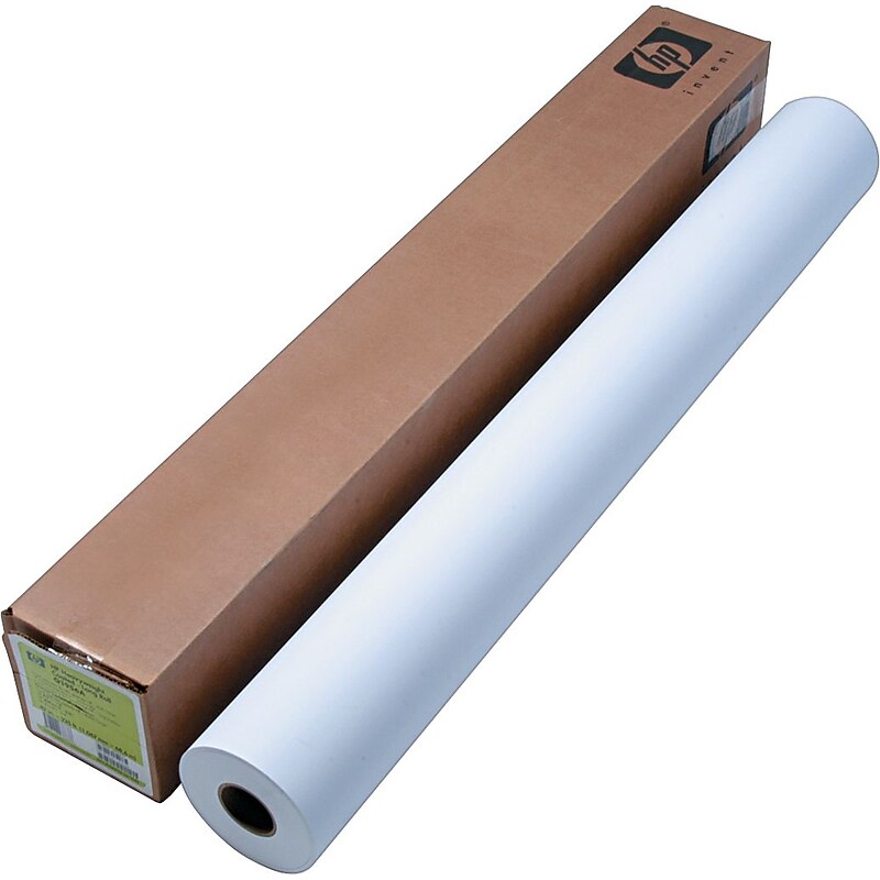 HP Premium Instant-dry Satin Photo Paper Wide Format Bond Paper Roll, 42" x 100', Satin Finish (HEWQ7996A) image 1