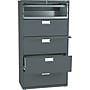 HON® Brigade 600 Series Lateral File Cabinet, A4/Legal/Letter, 5-Drawer, Charcoal, 19 1/4"D (685LS)~#|#~s0163610_sc7