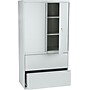 HON Brigade 800 Series Lateral File Cabinet, A4/Legal/Letter, 2-Drawer, Light Gray, 19 1/4"Depth~#|#~s0163659_sc7