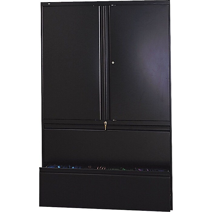 HON Brigade 800 Series Lateral File Cabinet with Storage, Letter