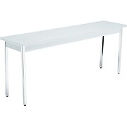 HON® Utility Table, Grey/Grey, 18x72"
