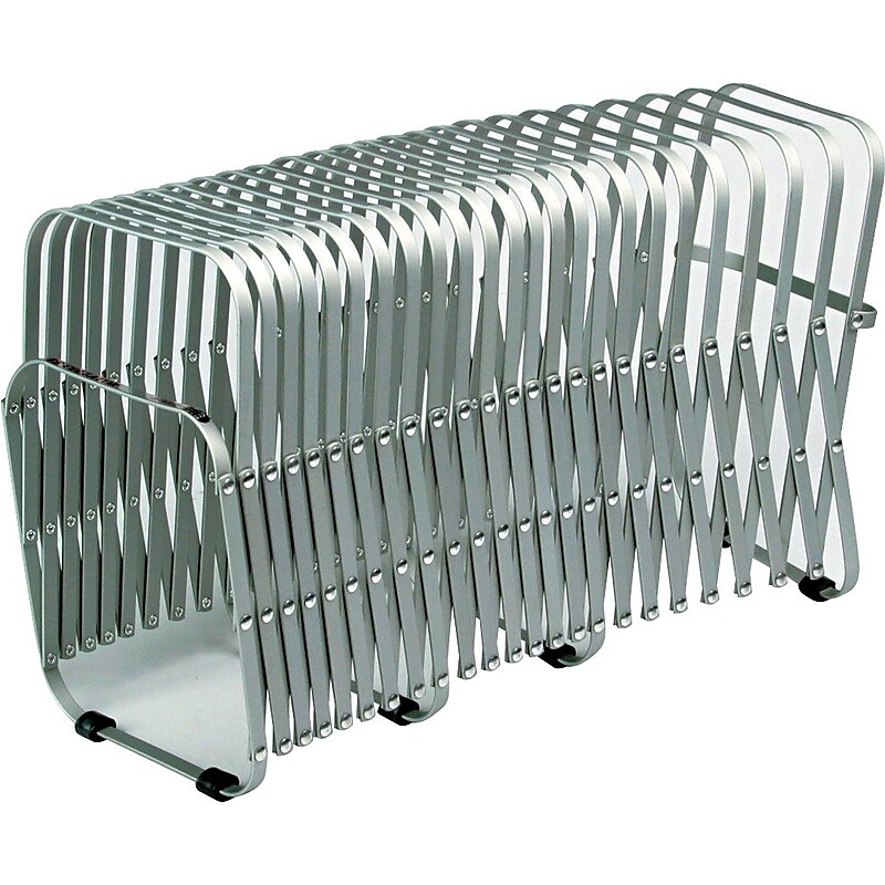 Lee Recycled FlexiFile Expandable Collator/Organizer, 10.25" x 10.5" x 6.5", Silver, Each (LEE14124) image 1