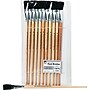 Leonard Easel Board Paint Brush, Size 18, 3/4" Bristles, Natural Wood Handle, 12/Pk~#|#~s0165158_sc7