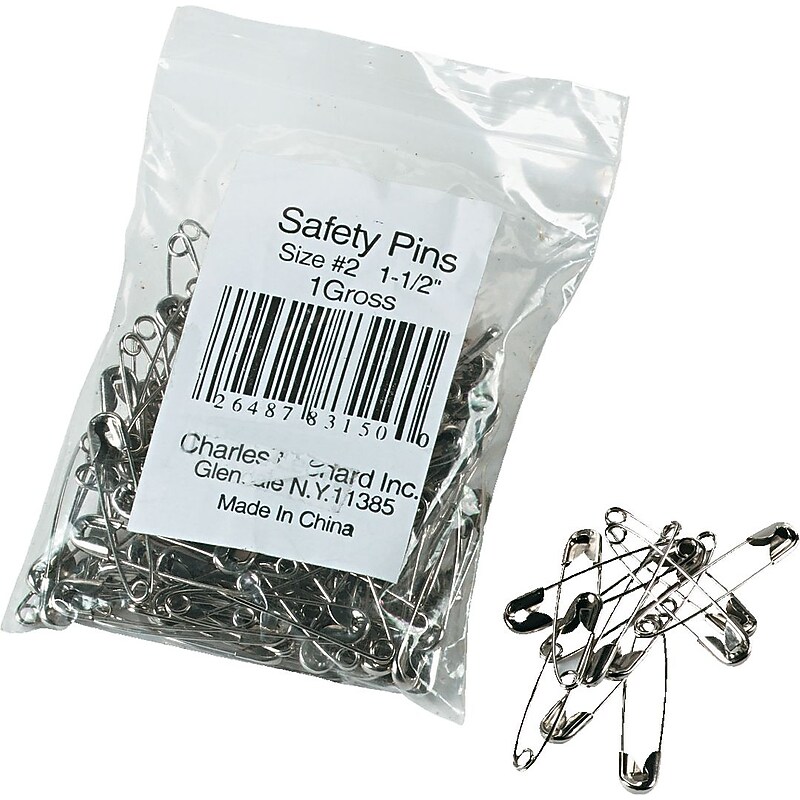 Charles Leonard Safety Pins image 1