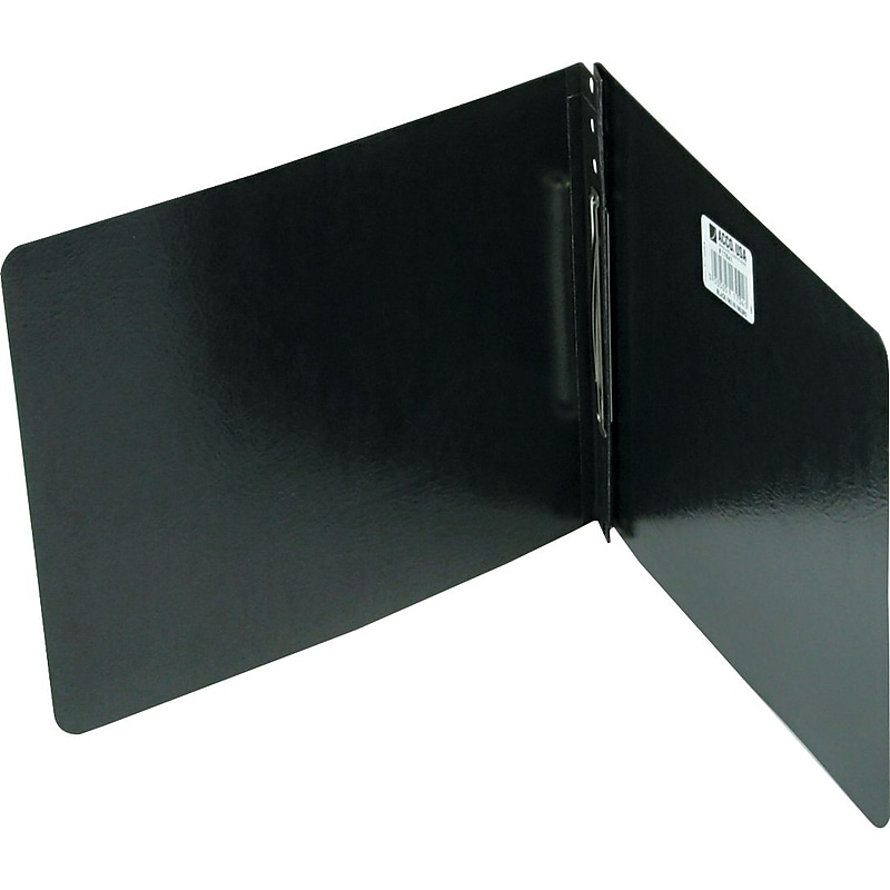 ACCO Presstex 1-Prong Report Cover, Letter Size, Black  (A7017041) image 1