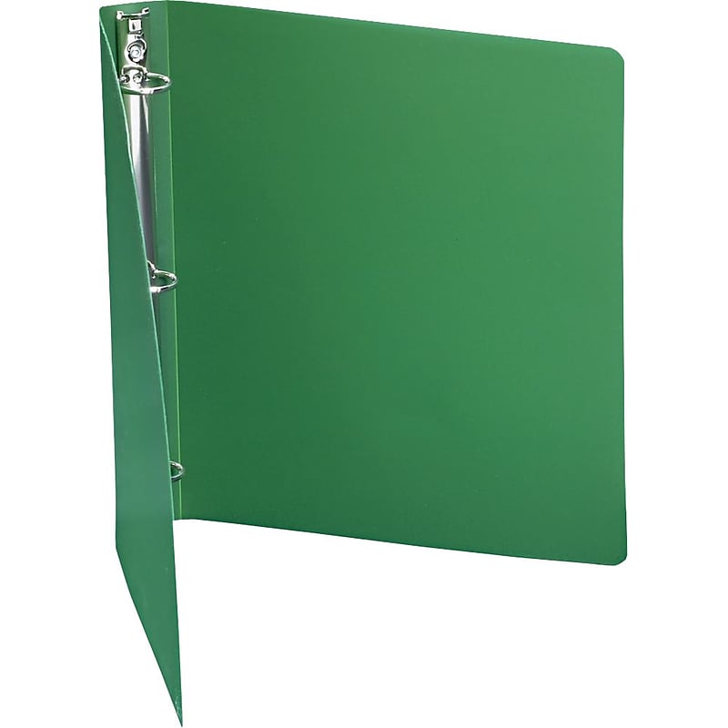 ACCO ACCOHIDE 1" Flexible Non View Binder, Forest Green (39716) image 1