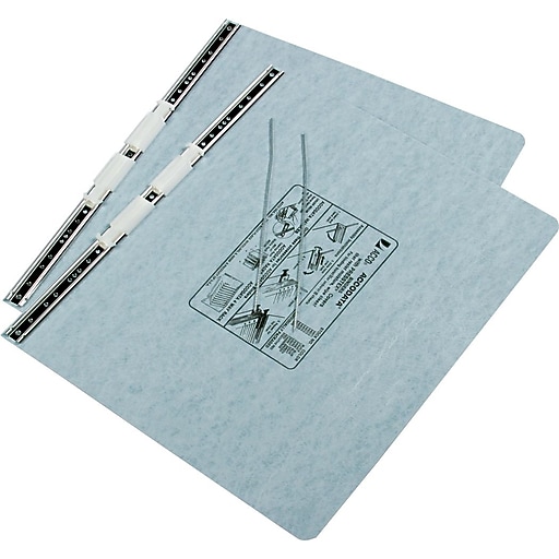 ACCO Presstex 1" Ringless Hanging Binder, Gray (54074) Staples