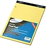 Staples Notepad, 8.5" x 11.75", Narrow, Canary, 100 Sheets/Pad (13771/18578)~#|#~s0166171_sc7
