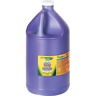 Crayola Washable Paint, 1 Gallon, Violet (542128040)