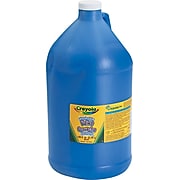Crayola Washable Kid's Paint, Blue, 1 Gallon (54-2128-042)
