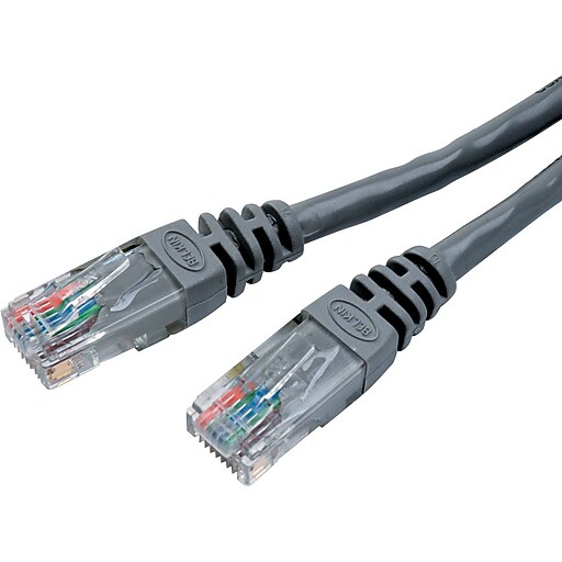 Network Related Products, CAT 5, 10BaseT Patch Cables, 25ft. Length, Molded at Staples