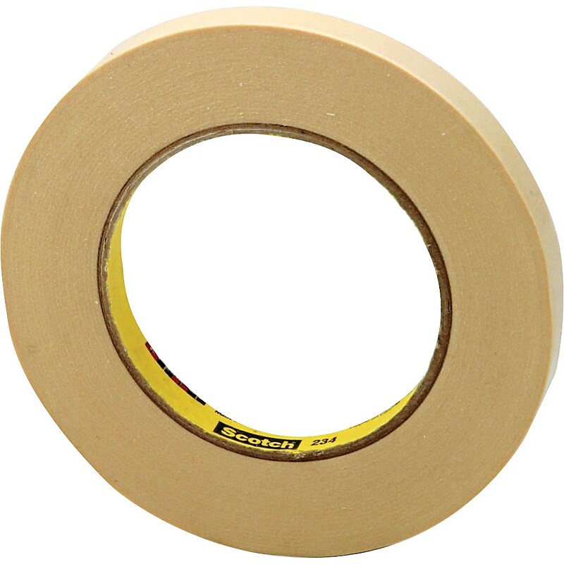 3M General Purpose Masking Tape, 3" Core, 1/2" x 60 Yards image 1