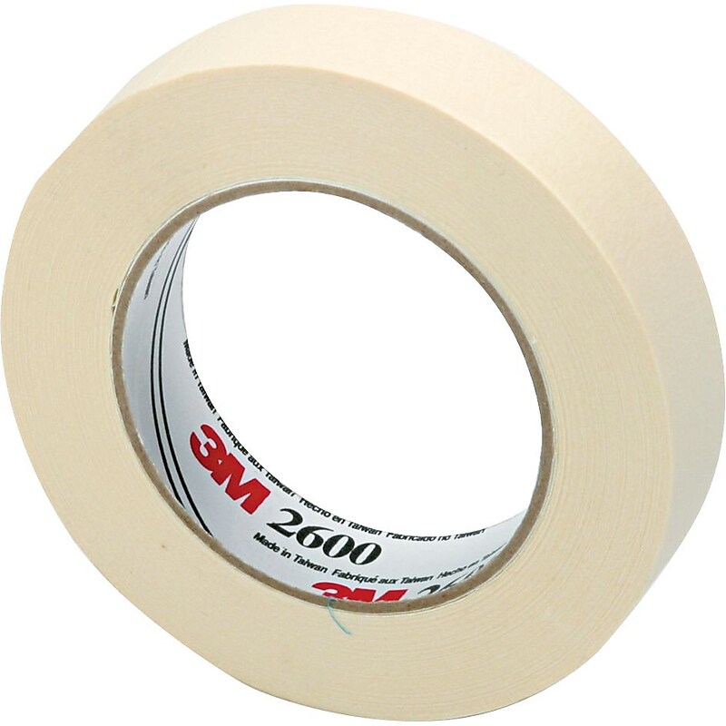 3M Highland Masking Tape, 0.94" x 60 Yards, 3" Core (MMM26001) image 1