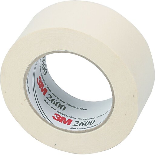 Highland™ Masking Tape, 2 x 60 Yards, White (MMM26002) Staples