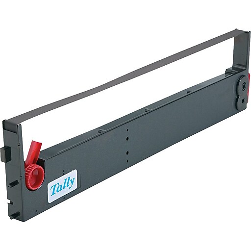 Tally Fabric Ribbon for Tally T2155/2170 Printers, Black Staples