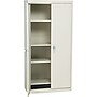 Alera Fixed Shelf Storage Cabinet, Putty, 4-Shelf, 36"W x 18"D x 72"H (ALECM7218PY)~#|#~s0169094_sc7