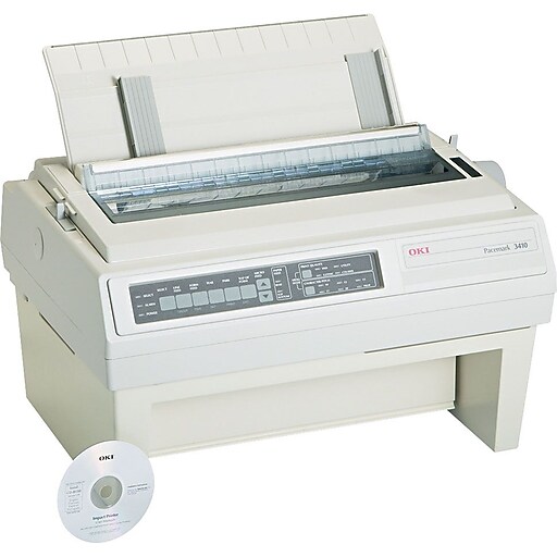 Shop Staples for OKI® Pacemark 3410 Mono Dot Matrix Printer, OKI®61800801