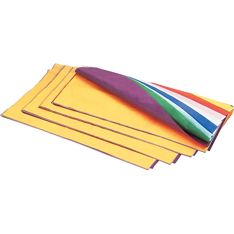 KolorFast Tissue Assortment, Assorted Colors, 20" x 30", 100 Sheets/Pk image 1